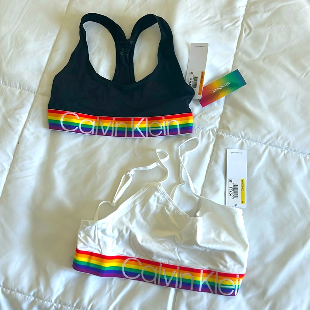 Pride Calvin Klein Spirts Bras